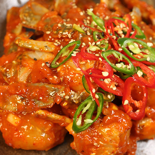 연평도 국내산 한입 간장게장 양념게장 1kg