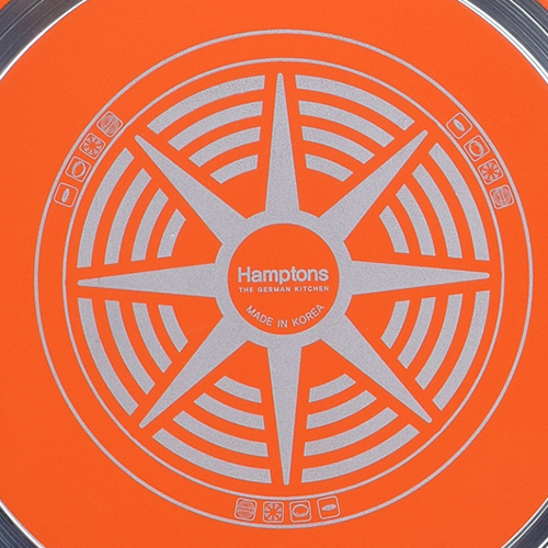 [Hamptons] 독일 햄튼 베네시아 다이아몬드 프라이팬 3종세트(20CM원형팬+28CM원형팬+26CM궁중팬)