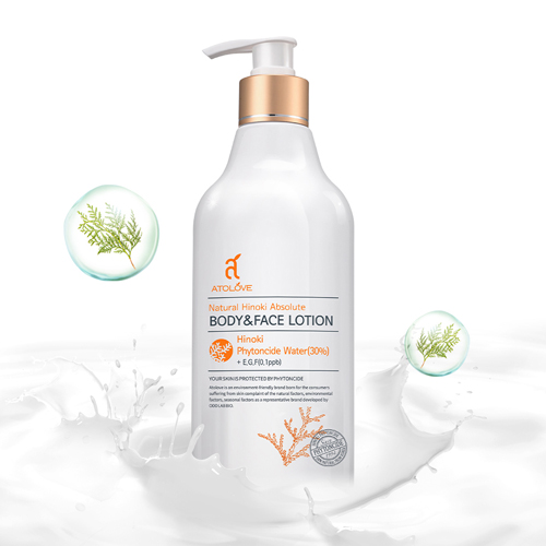내추럴 히노끼 앱솔루트 바디로션&페이스 500ml