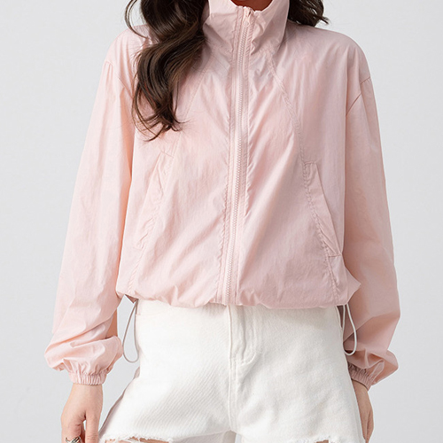SSH-066  간절기 여성 심플 경량 바람막이 점퍼 